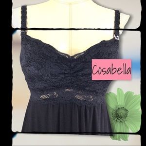 Cosabella Nursing Never Say Never Babydoll, Sz M